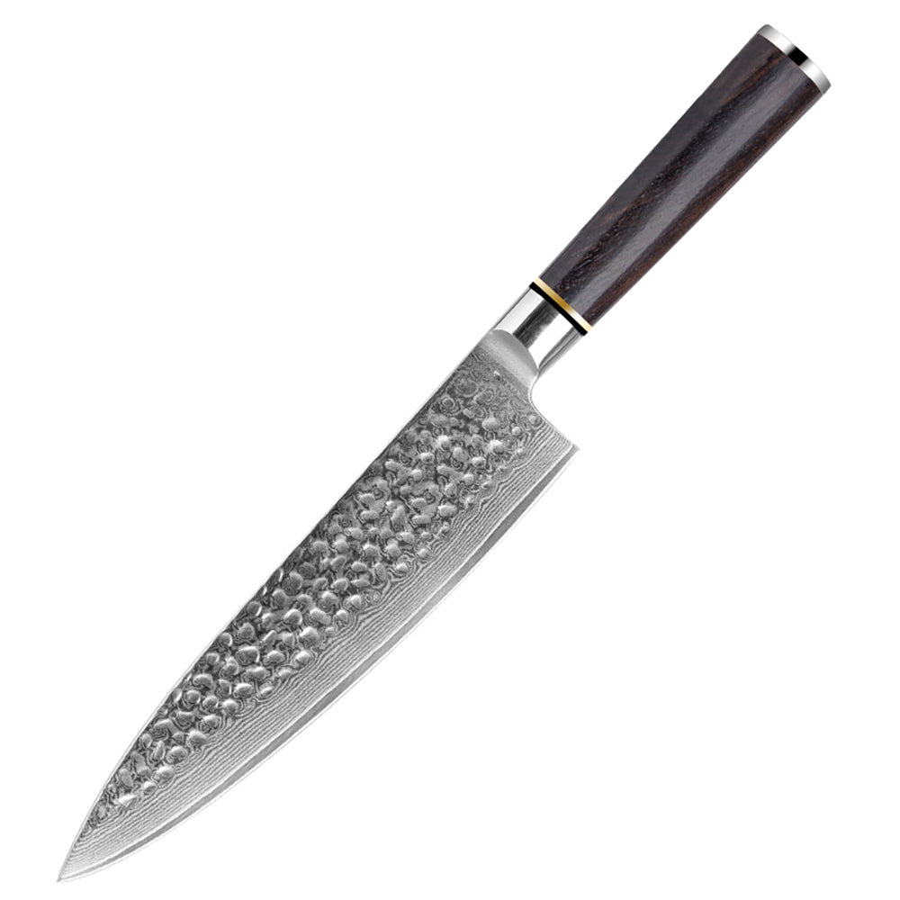 8-Inch Chef Knife, Damascus Steel, G10