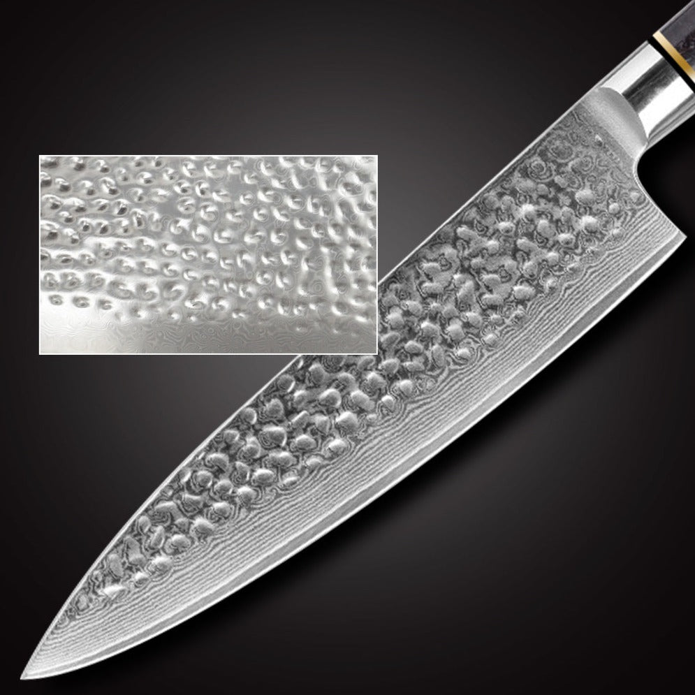 8-Inch Chef Knife, Damascus Steel, G10