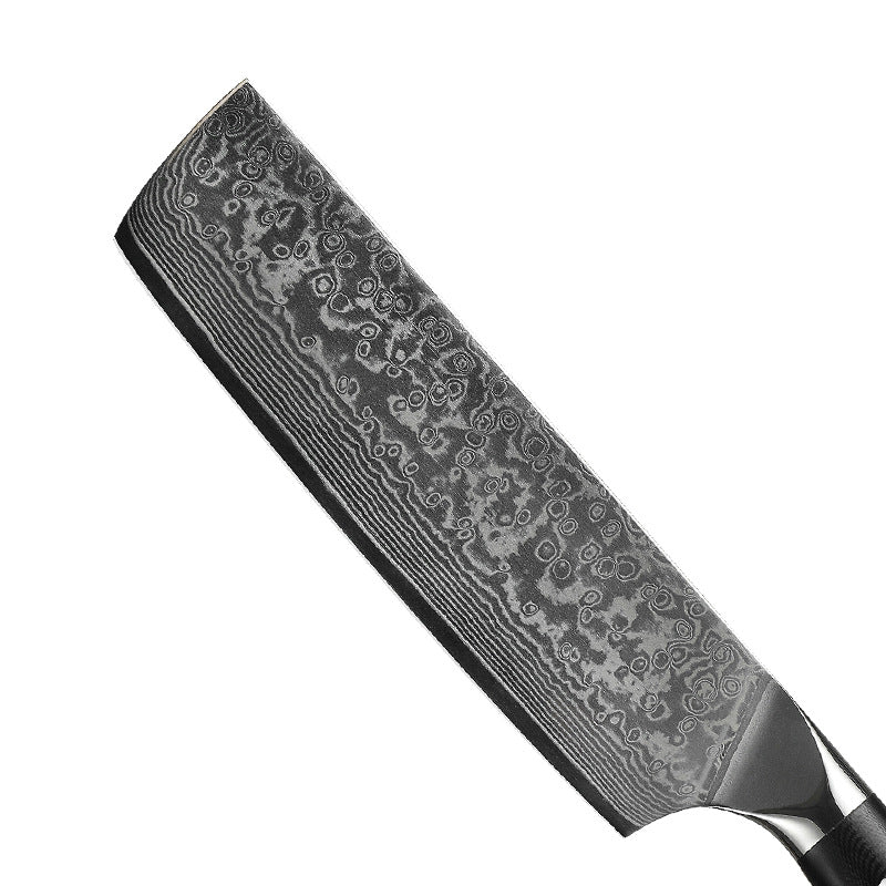 Couteau Nakiri en acier Damas VG10 de 7 pouces