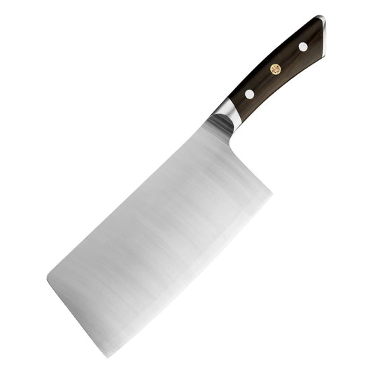8-Inch Cleaver Knife, M390 Steel, Micarta, MV2101