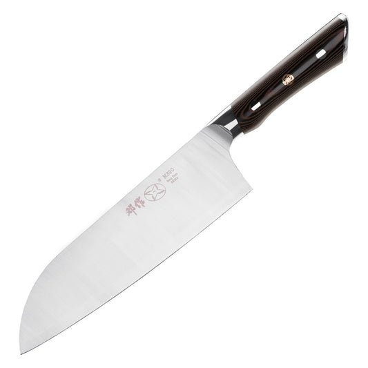 8-Inch Santoku Knife, M390 Powder Steel, Micarta, MS2102