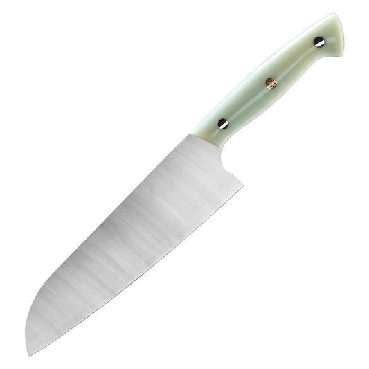 8-Inch Santoku Knife, M390 Powder Steel, Micarta, MS2101