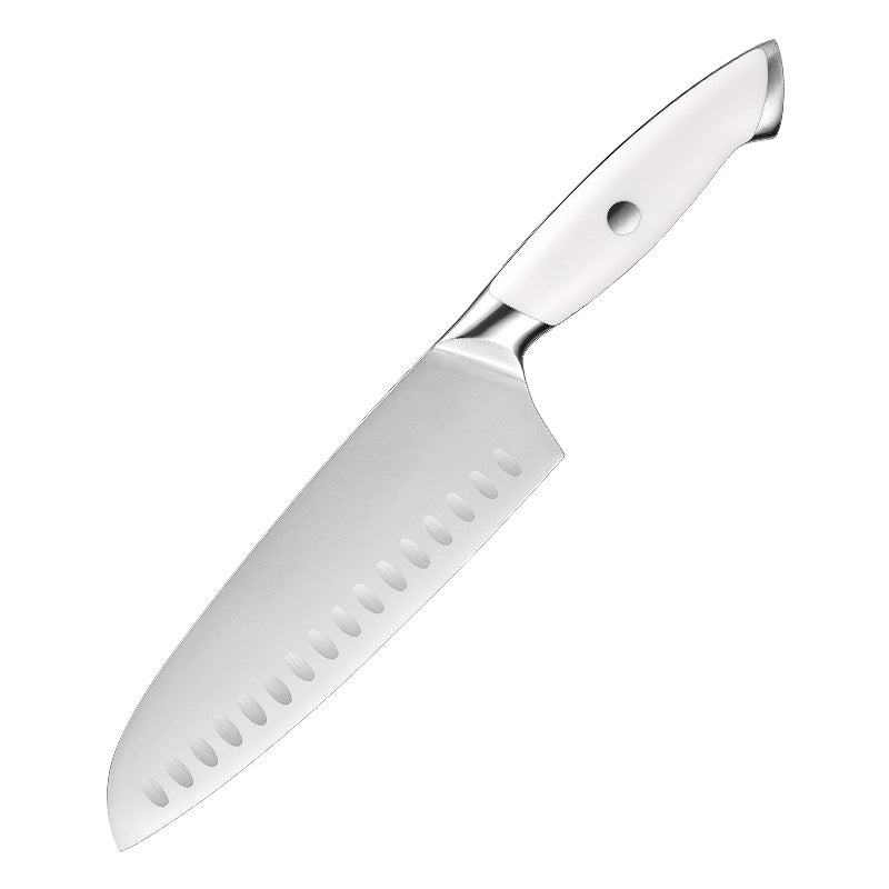 ▷ Chollo Cuchillo Santoku SHAN ZU de acero de Damasco 20 cm por sólo 57,84€  con envío gratis (-32%)