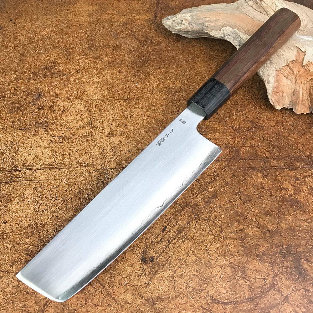 ZDP-189 San Mai Kiritsuke Silver 205MM (8") Walnut Handle