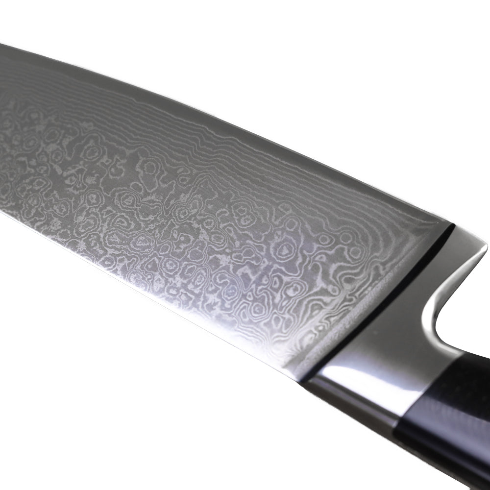 Classic 7 Inch Santoku Knife, High Carbon Damascus Stainless Steel