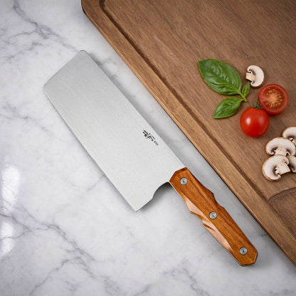 8 Inch Kitchen Chef's Knife M390 Steel, Ironwood