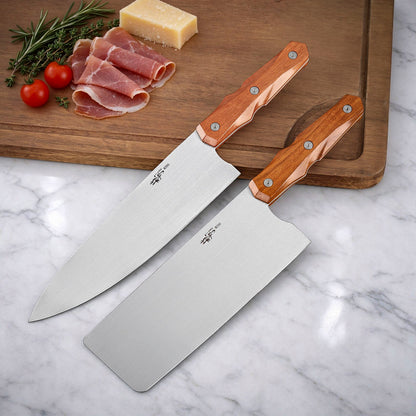 8 Inch Kitchen Chef's Knife M390 Steel, Ironwood