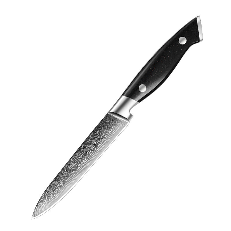 5 Piece Damascus Steel Chef Knife Set