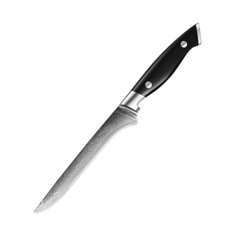 5 Piece Damascus Steel Chef Knife Set