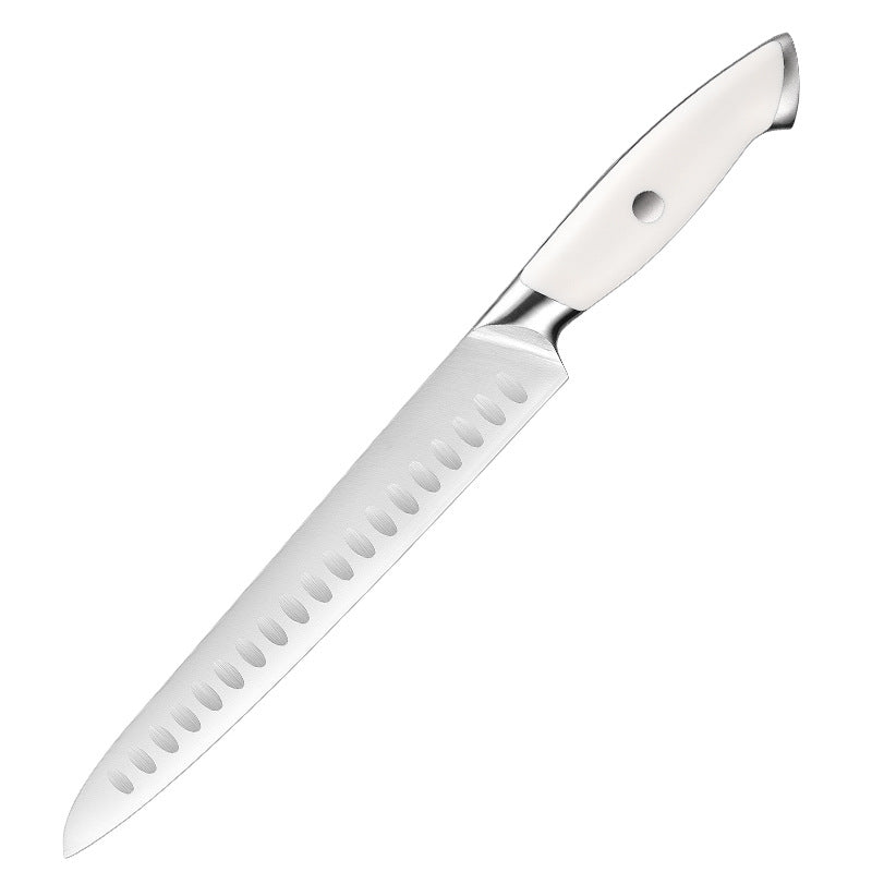 Creme White Series Knife Set, German 1.4116 Steel, ABS