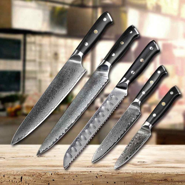 5 PC Collectors Household Cutlery Knife Set – SEIKO KNIVES