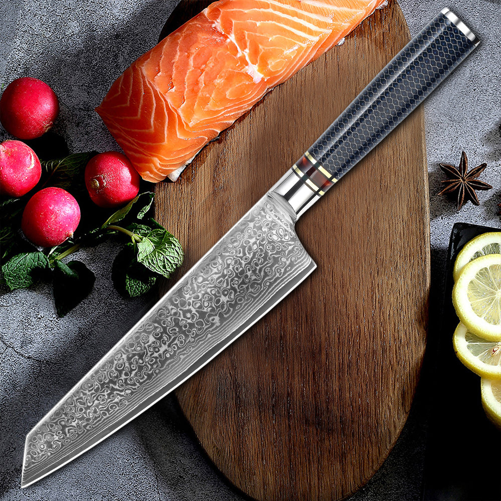 8 Zoll VG10 Damaststahl Kiritsuke Messer