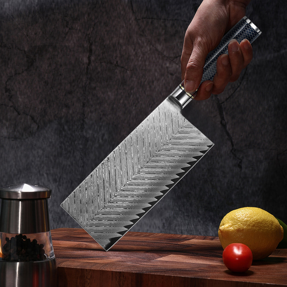4 PC Japanese VG10 Damascus Kitchen Knife Set – SEIKO KNIVES