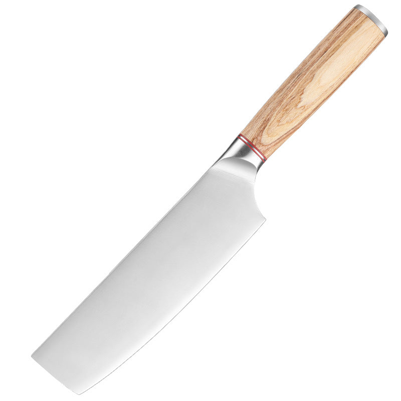 Blonde Series 6.4-Inch Nakiri Knife, German 1.4116 Steel, Wood