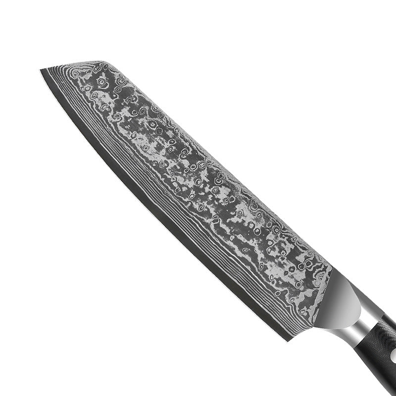 Cuchillo Kiritsuke de chef japonés de acero de Damasco de 8 "