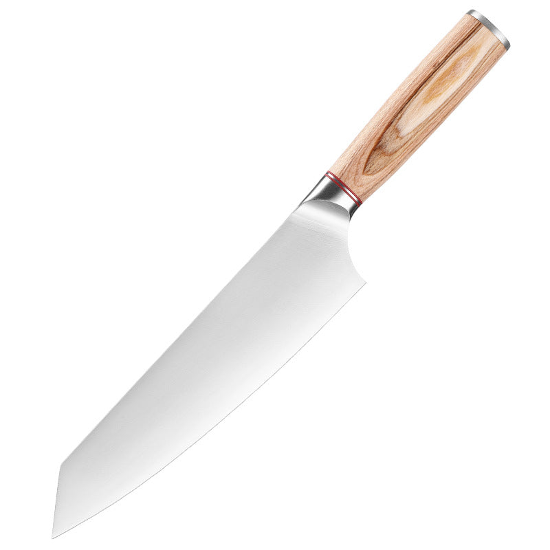 Blonde Series 8-Inch Kiritsuke Knife, German 1.4116 Steel, Wood