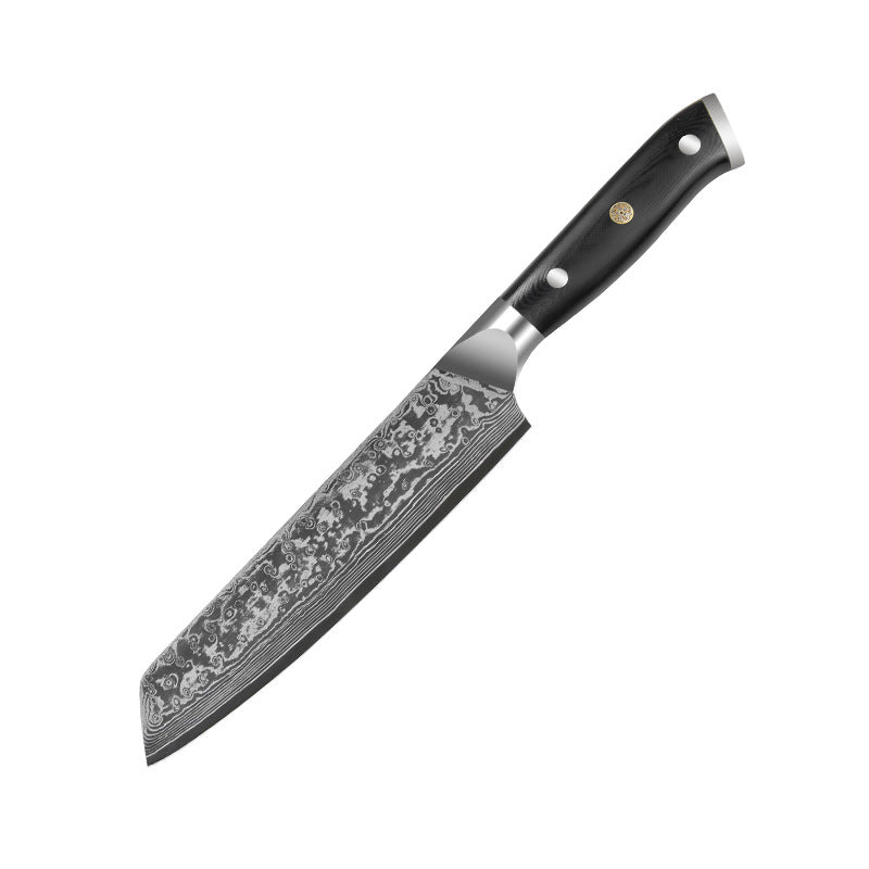 Cuchillo Kiritsuke de chef japonés de acero de Damasco de 8 "