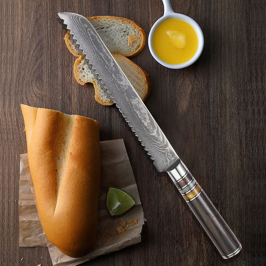  SAIKO NO Juego de cuchillos de chef profesionales para el  hogar, 12 piezas, juego de cuchillos de cocina de acero inoxidable 440C  ultra afilados, juego de cuchillos japoneses con mango de