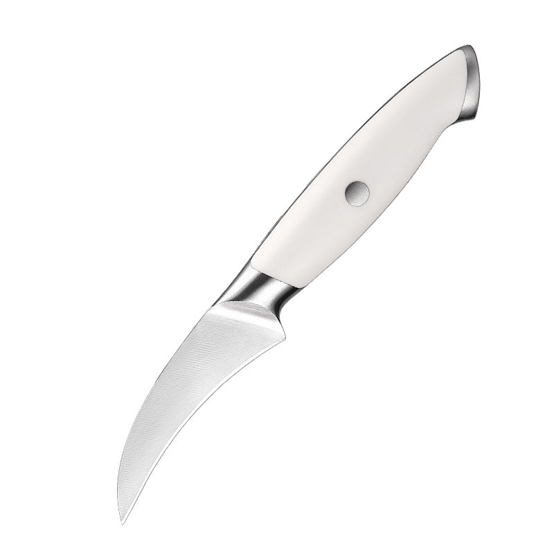 Creme White Series Knife Set, German 1.4116 Steel, ABS