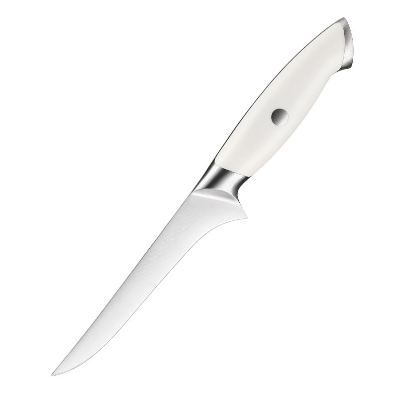 Creme White Series Knife Set, German 1.4116 Steel, ABS